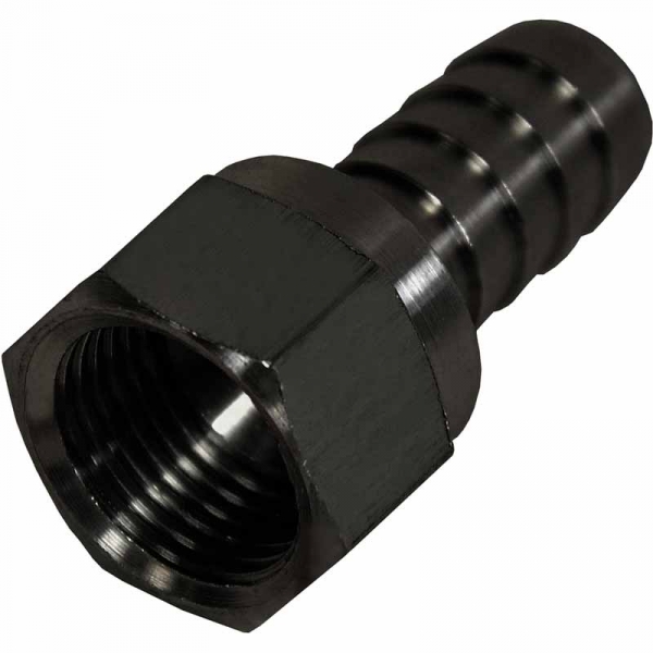 Derale -10AN Female Swivel x 1/2'' Hose Barb Fitting Derale -10AN Female Swivel x 1/2'' Hose Barb Fitting