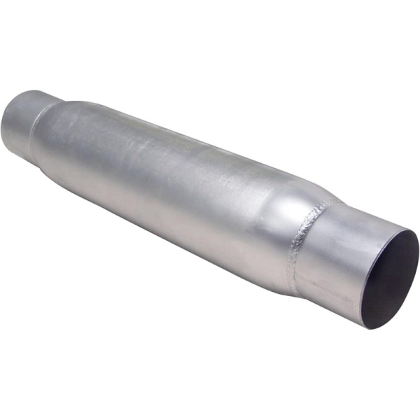 Image 1 for Diamond Eye 400405 4" Aluminized Quiet Tone Resonator (With Ends)