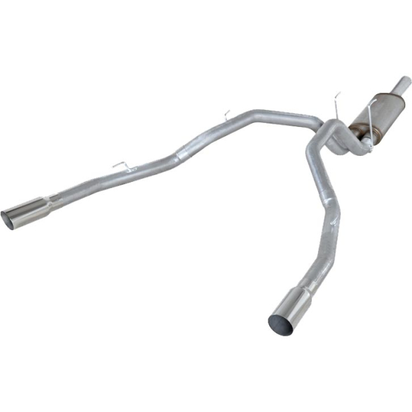 Image 1 for Diamond Eye K3264A 3" Dual Aluminized Filter-Back Exhaust System
