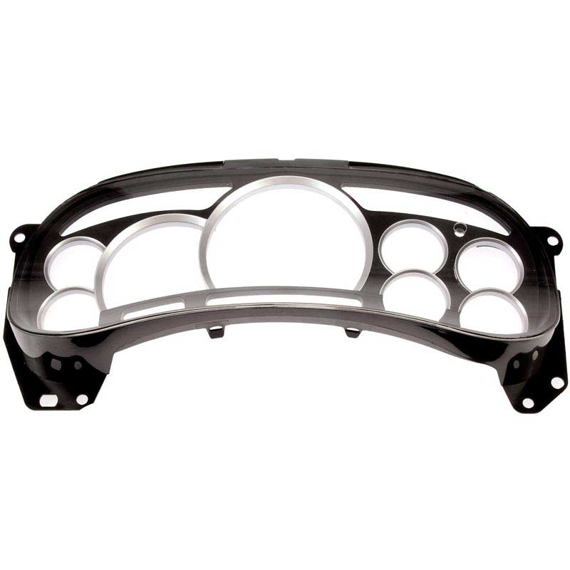 Dorman 100001B Instrument Cluster Lens Upgrade Kit Satin Rings XDP