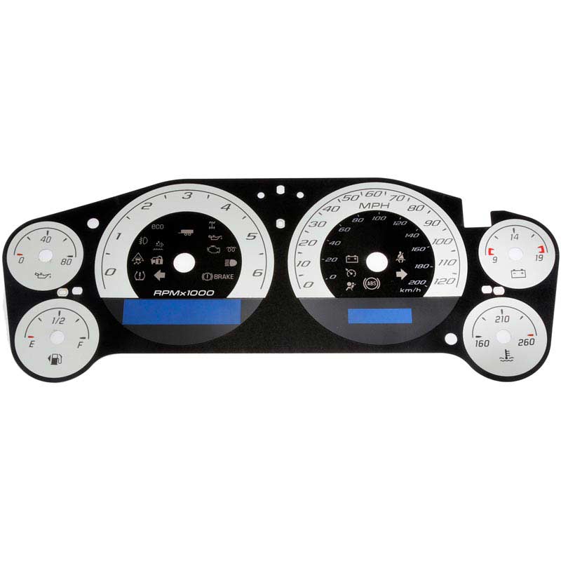 Dorman 100110B Instrument Cluster Upgrade Kit White XDP