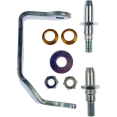 New Door Hinge Pin And Bushing Repair Kit For Both Doors On 1973-1988 GM A/G-Body Cars (Part #2502)