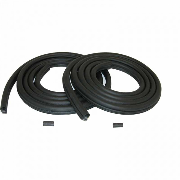 Rubber Door Weatherstrip Seal Kit Weatherstrip Kit Compatible With - View #3