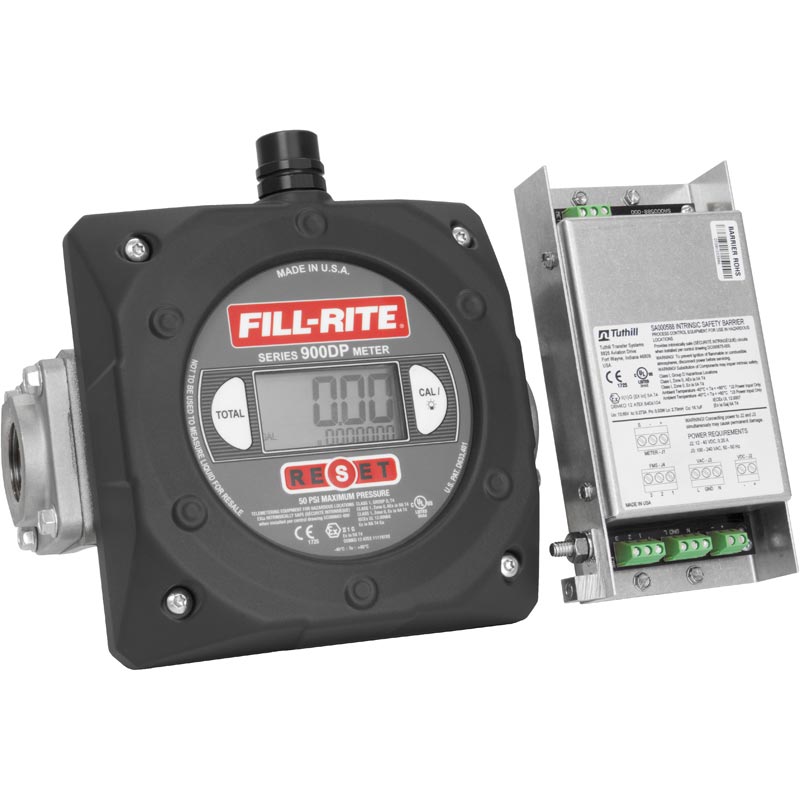 FillRite 900CDP 4Digit Digital Fuel Transfer Meter (Pulse 640 GPM) XDP