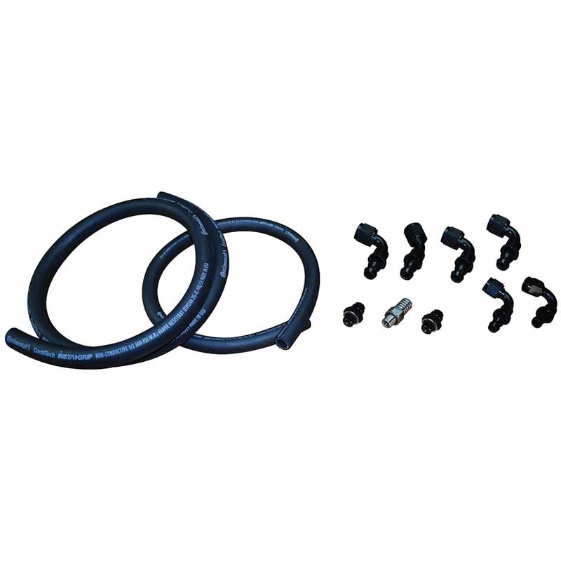 Fleece Fuel Distribution Block Hose & Fitting Kit (20032007) XDP