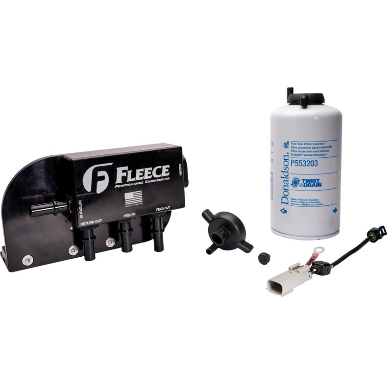 Fleece Under Bed Fuel Filter Assembly FPE-FMC-UBFA-1724 | XDP