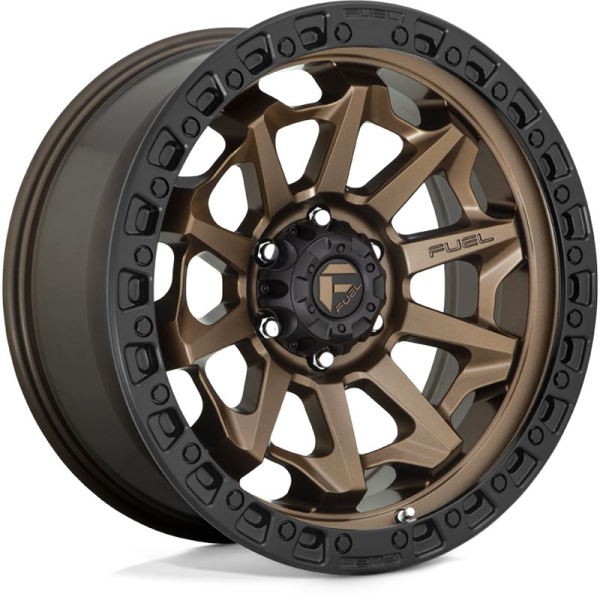 Image 1 for Fuel Covert D696 8x6.5 Bronze 18x9" Wheel