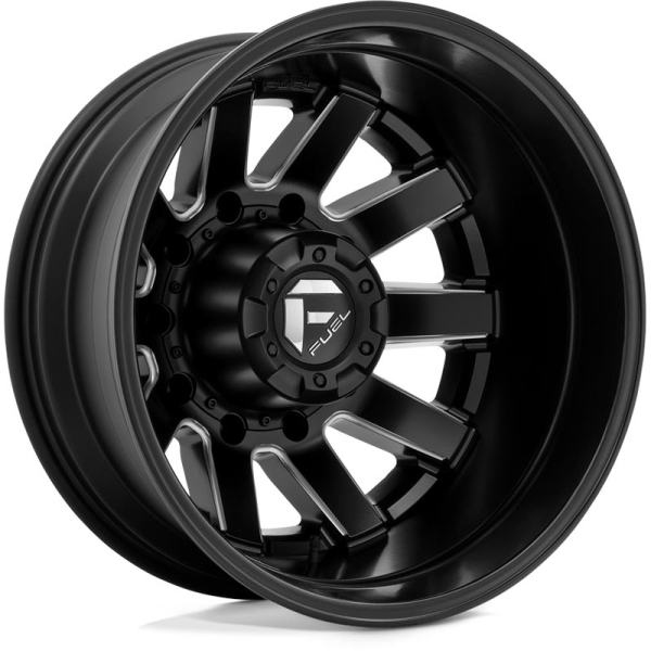 Fuel Maverick D538 8x6.5 Matte Black Milled 24x8.25