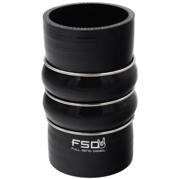 Image 1 for Full Send Diesel FSD-336HSB 3" Extreme-Duty 5-Ply Silicone Boot