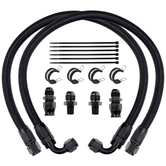 Image 1 for Full Send FSD-4868S-TLK 48RE Braided Transmission Line Kit (For 48RE Swap)