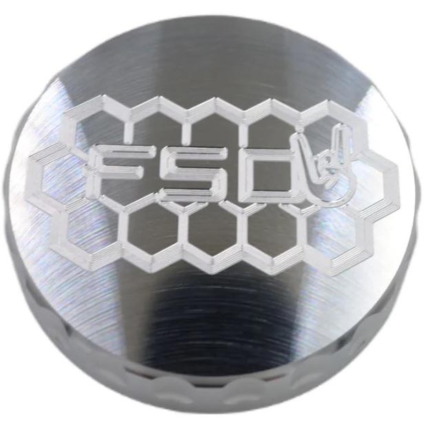 Full Send Diesel FSDBRKRESCP5G Billet Brake Fluid Reservoir Cap XDP