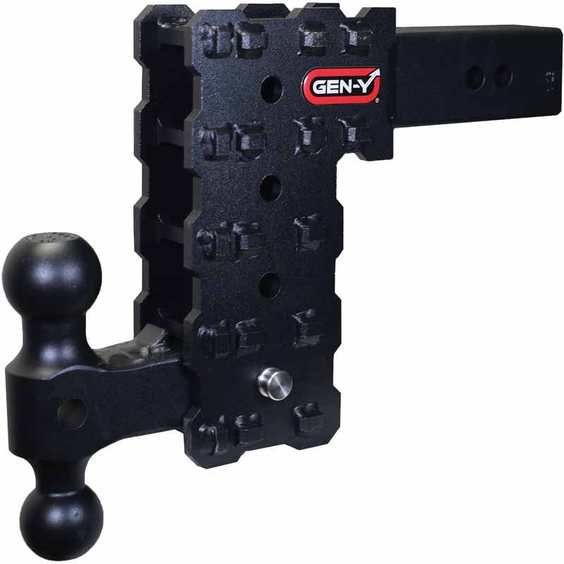 GenY Hitch GH2414X PhantomX 16k Hitch W/Dual Ball Mount 7.5" Drop XDP
