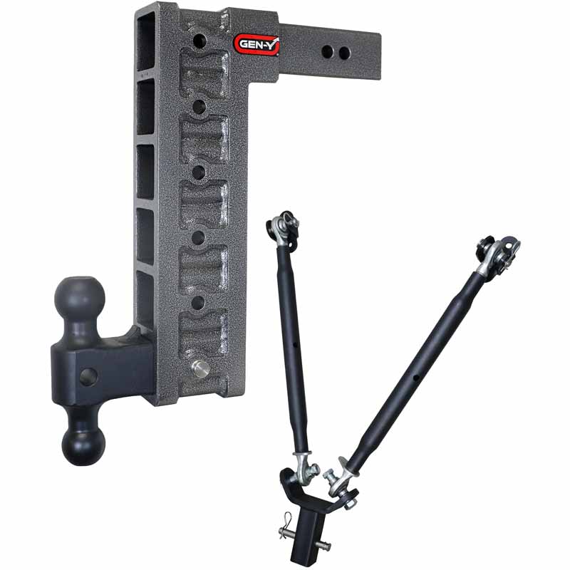 GenY Hitch GH616 MegaDuty 21K Drop Hitch W/Stabilizer 15" Drop XDP