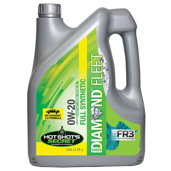 Image 1 for Hot Shot's Secret Green Diamond 0W-20 Light Duty Diesel Engine Oil