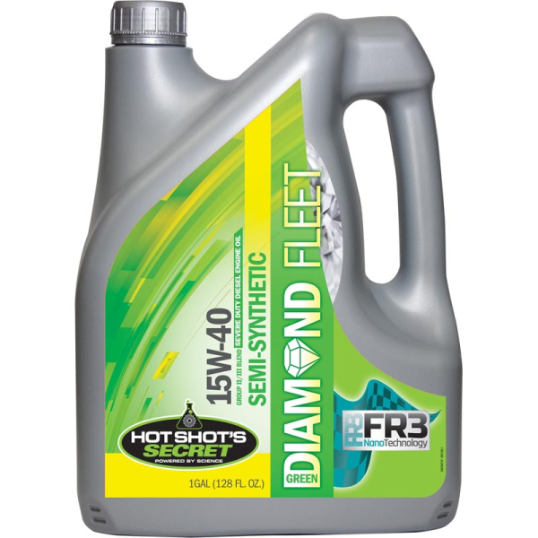 Hot Shot's Secret Green Diamond 15W-40 Semi-Synthetic CK-4 Engine