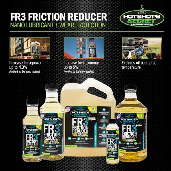 Hot Shot's Secret HSSFR332Z FR3 Friction Reducer Oil Additive | XDP