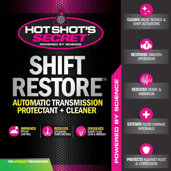 Hot Shot's Secret Shift Restore Transmission Fluid Additive TSE | XDP