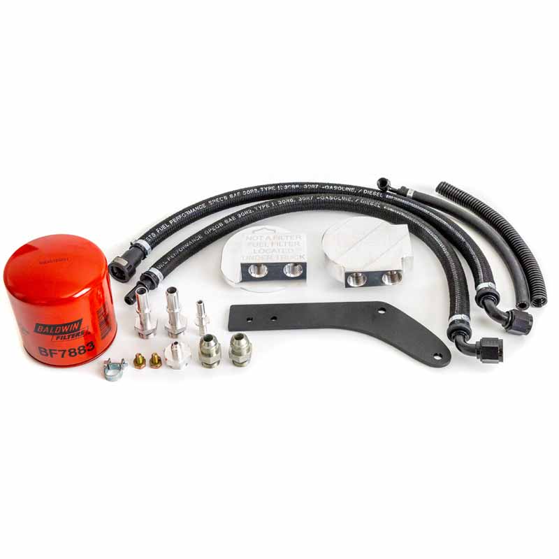 H&S Motorsports 121012 Upper Fuel Filter Relocation Kit XDP