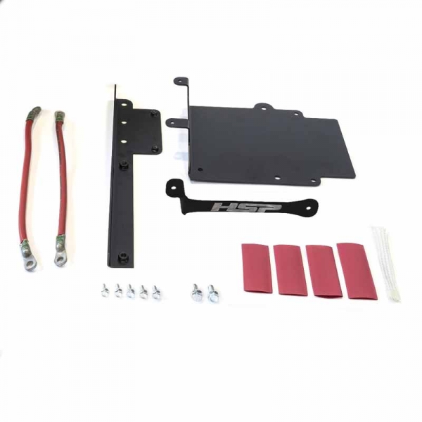 Image 1 for HSP HSP-P-425-2-HSP-SB Battery Relocation Kit - Silk Satin Black
