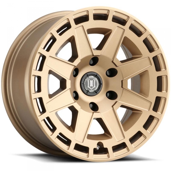 Icon Alloys Compass Satin Brass 5x5
