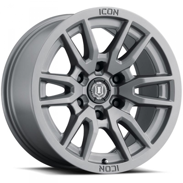 Image 1 for Icon Alloys Vector 6 Titanium Wheel