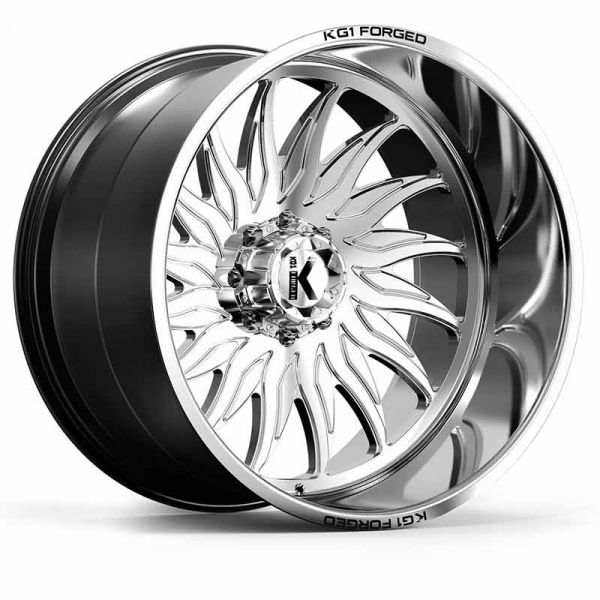 KG1 Forged PHOENIX KC015 Polished 24x14 Wheel - KC015241486PS-R | XDP