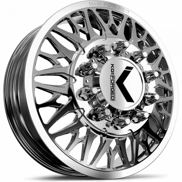 KG1 Forged TRIDENT-D KD014 Polished 26x8.25 Wheel