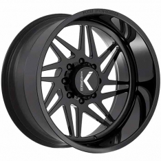 KG1 Forged KNOX KF008 Black/Milled 20x12 Wheel - KF008201288GM | XDP