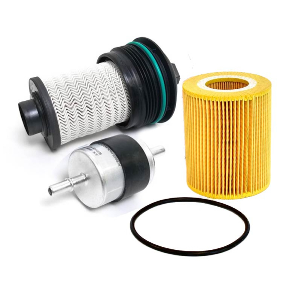 Image 1 for Ford 3.0L Powerstroke Oil & Fuel Filter Bundle (OE Filters)