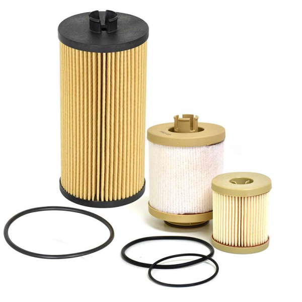 Image 1 for Ford 6.0L Powerstroke Oil & Fuel Filter Bundle (Aftermarket Filters)
