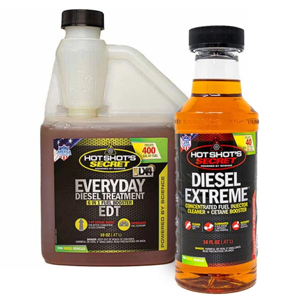 Hot Shot's Secret 2-Step Diesel Fuel Additive Bundle XDK611 | XDP