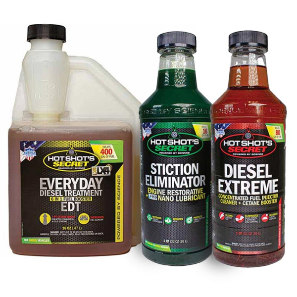 Image 1 for Hot Shot's Secret Diesel Saver Fuel Additive Bundle