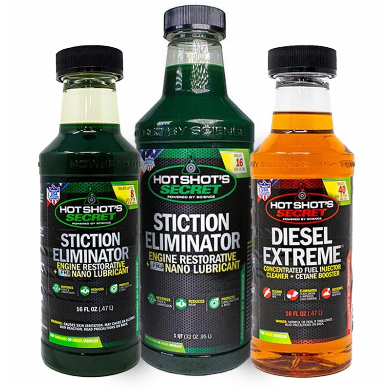 エッセンシャルオイル poteto Hot Shot's Secret Cleanout Diesel Fuel & Oil Additive Bundle