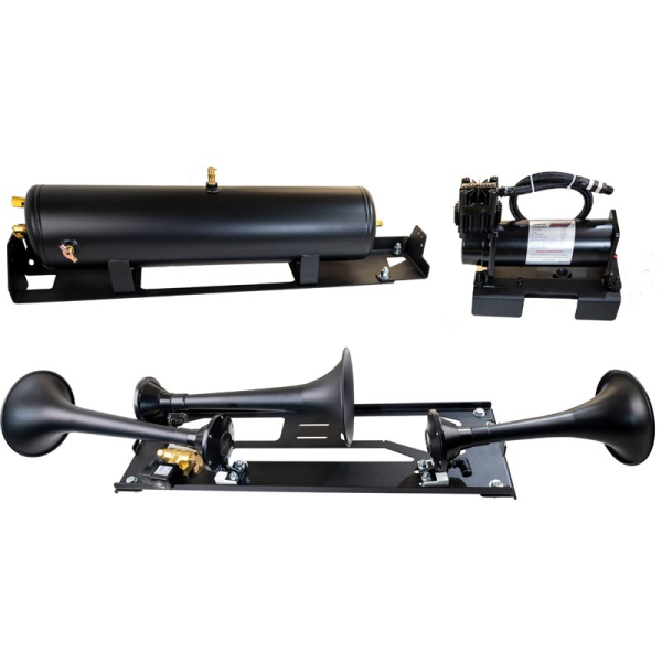 Kleinn FSD23-734 Demon Triple Train Horn With On-Board Air System