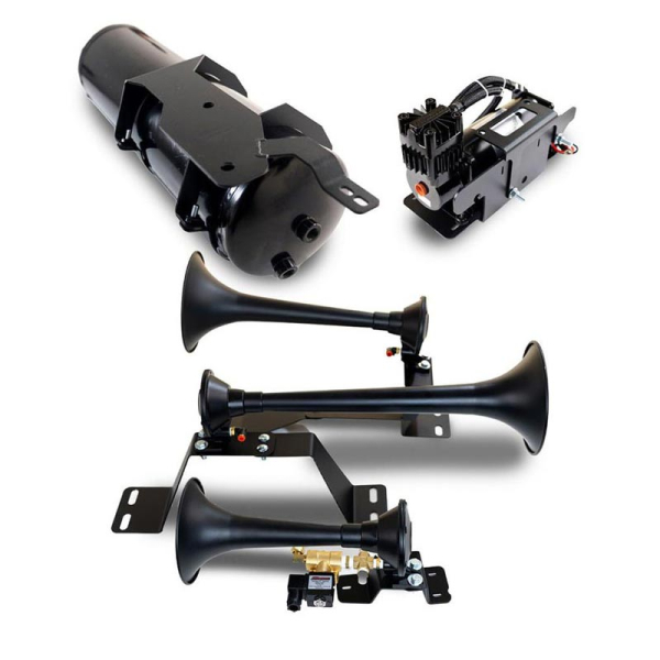 Image 1 for Kleinn GMHD20-734 Demon Triple Train Horn & On-Board Air System