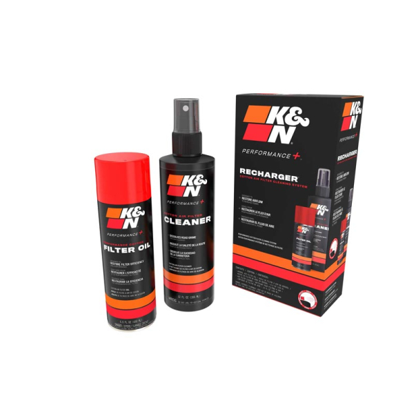 Image 1 for K&N 99-5000 Recharger Filter Care Service Kit - Cleaner & Aerosol Oil