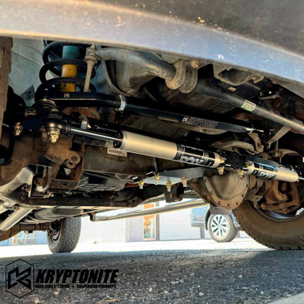 Kryptonite KRDSS03S Death Grip Dual Steering Stabilizer Kit W/ Fox