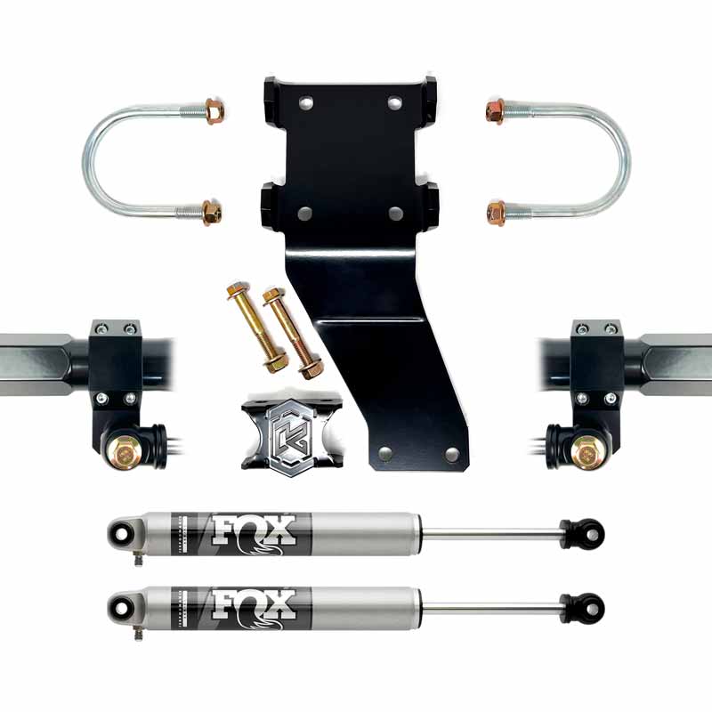 Kryptonite KRFDSS05S Death Grip Dual Steering Stabilizer Kit W