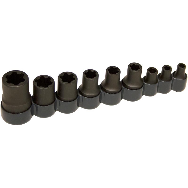 Lisle 83100 9Piece External Torx Plus Socket Set XDP