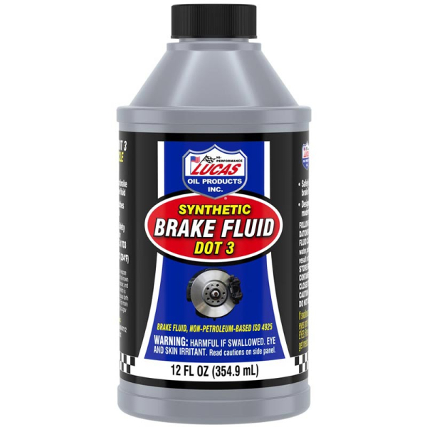 Image 1 for Lucas Oil 10825 DOT 3 Synthetic Brake Fluid