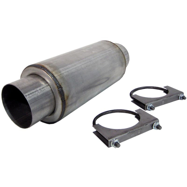 Image 1 for MBRP Diesel Resonators (Aluminized & Stainless Steel)