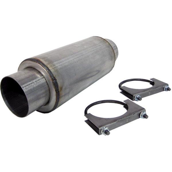 Image 1 for MBRP Diesel Resonators (Aluminized & Stainless Steel)