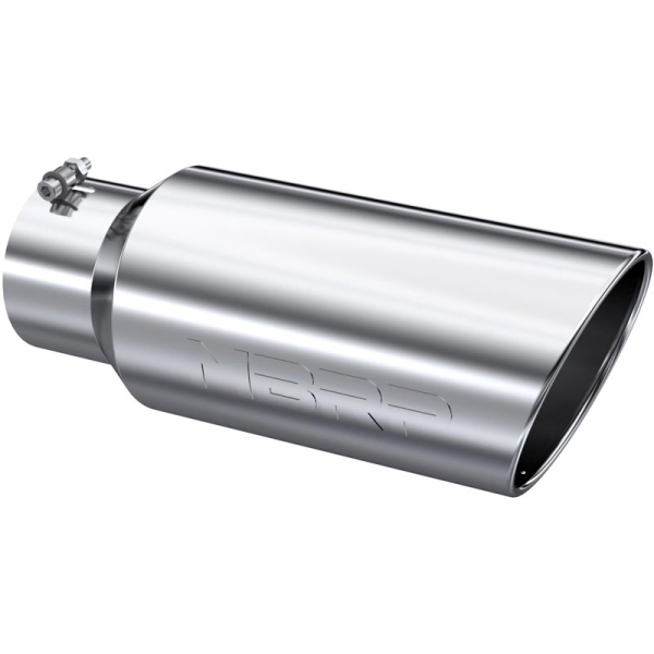 Image 1 for MBRP Rolled Angle Cut Exhaust Tip (5" Inlet, 7" Outlet) T5127