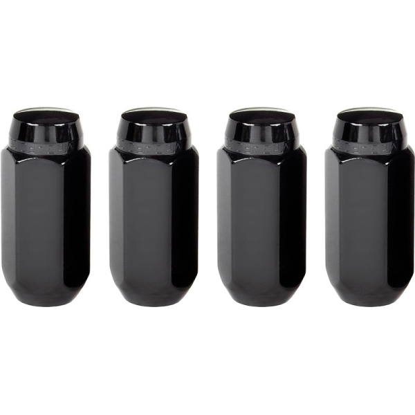 Image 1 for McGard 64022 Black Hex Lug Nuts (4-Pack)