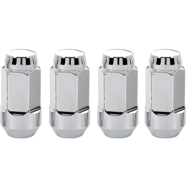 Image 1 for McGard 64033 Chrome Bulge Lug Nuts (4-Pack)