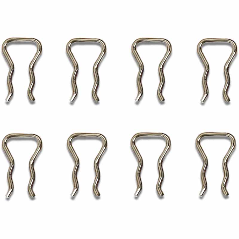 10x Mercedes Benz Diesel Fuel Line Injector Pipe Retainer Clips – Grey Plastic