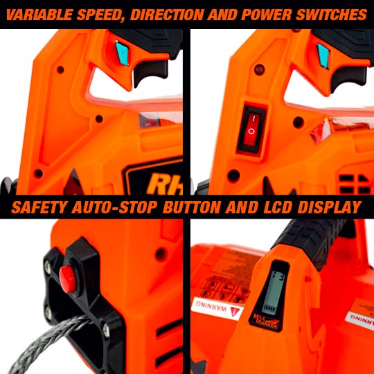 Mile Marker 71-1000 Rhino Pull Portable Winch | XDP
