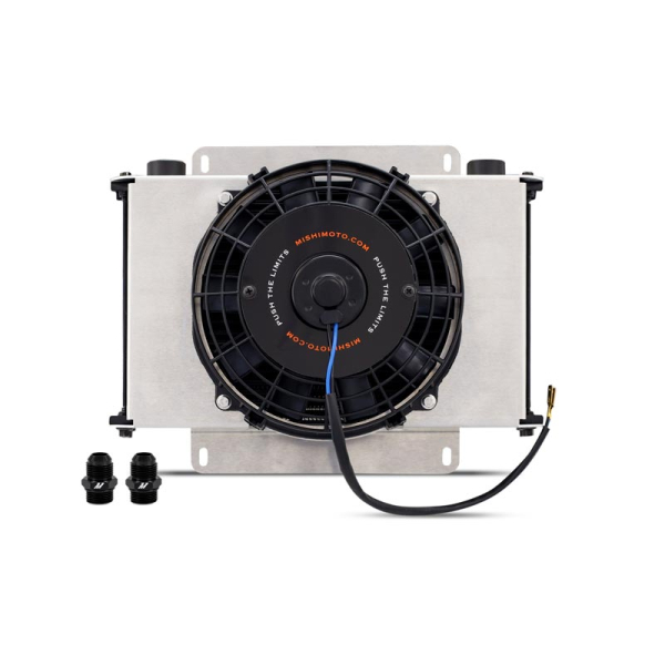 Image 1 for Mishimoto MMOC-25-K Universal 25-Row Oil Cooler With 8" Fan