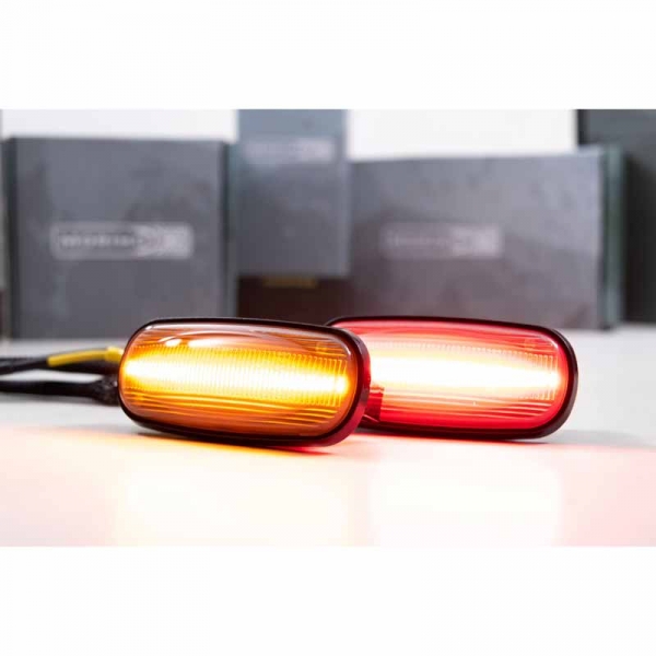 マリモ Morimoto LF73813-1 Smoked XB LED Side Marker Lights | XDP