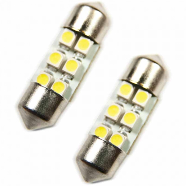 Image 1 for Oracle 5201-001 31mm White LED Festoon Bulbs